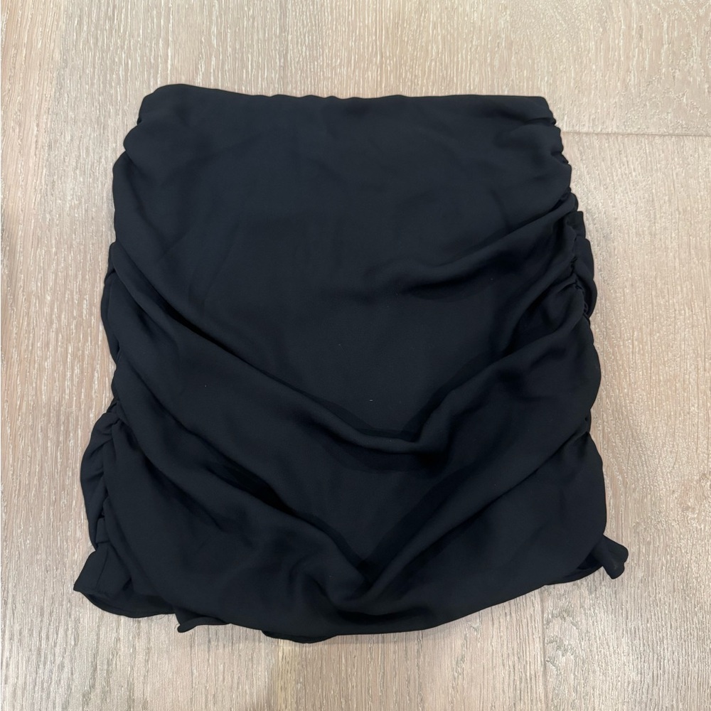 superdown Black Mini Skirt